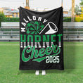 Load image into Gallery viewer, Pom Pom Mascot Custom Cheer Blanket (CHEER1002)