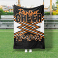 Load image into Gallery viewer, Cheer Ribbon Custom Blanket (CHEER1006)