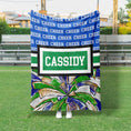 Load image into Gallery viewer, Cheer Zoom Custom Blanket (CHEER1008)