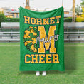 Load image into Gallery viewer, Cheer Pom Split Custom Blanket (CHEER1012)