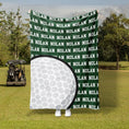 Load image into Gallery viewer, Name Repeat Golf Custom Blanket (GOLF1001)