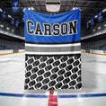 Load image into Gallery viewer, Hockey Split Custom Blanket (HOCKEY1002)