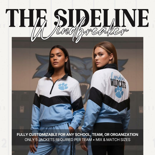 The Sideline Windbreaker- PRE ORDER CLOSES JUNE 22