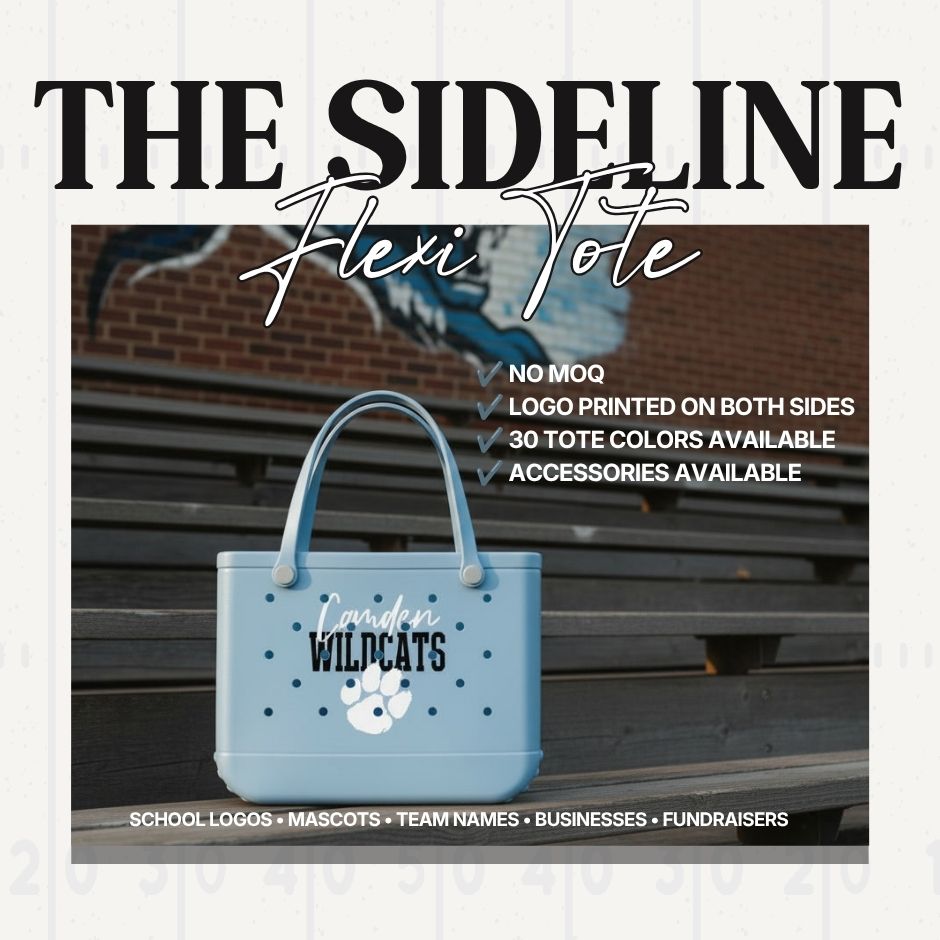 The Sideline Flexi Tote- PRE ORDER CLOSES JUNE 20
