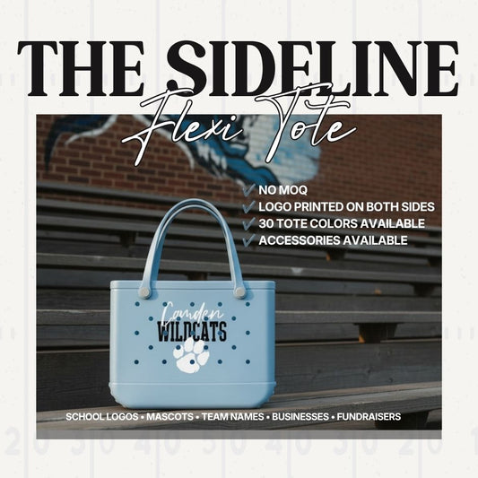 The Sideline Flexi Tote- PRE ORDER CLOSES JUNE 20