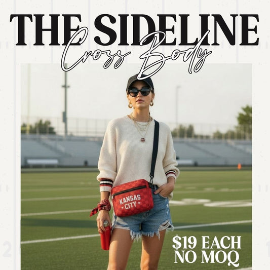 The Sideline Cross Body- PRE ORDER CLOSES EVERY MONDAY