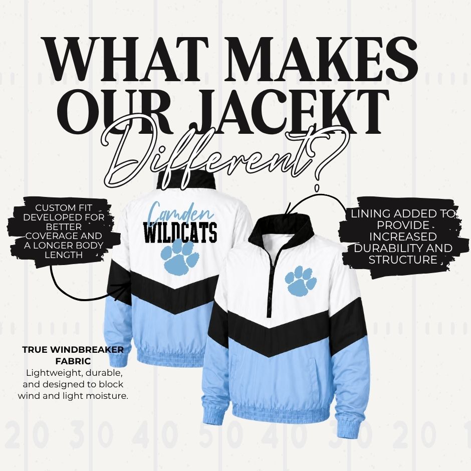 The Sideline Windbreaker- PRE ORDER CLOSES JUNE 22