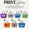 Load image into Gallery viewer, The Sideline Bleacher Tote- PRE ORDER CLOSES EVERY MONDAY
