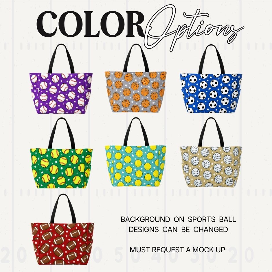 The Sideline Bleacher Tote- PRE ORDER CLOSES EVERY MONDAY