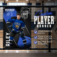 Load image into Gallery viewer, Custom Hockey Vinyl Banner (BAN-HOCKEY1005-ELITE EDGE)
