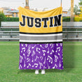 Load image into Gallery viewer, Band Split Custom Blanket (BAND1002)
