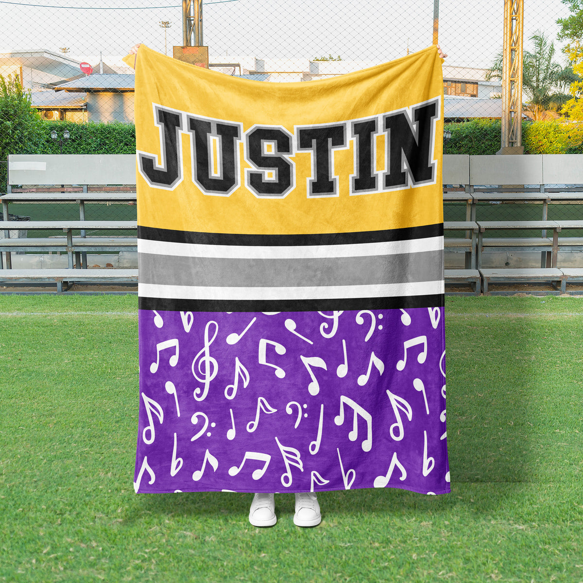 Band Split Custom Blanket (BAND1002)