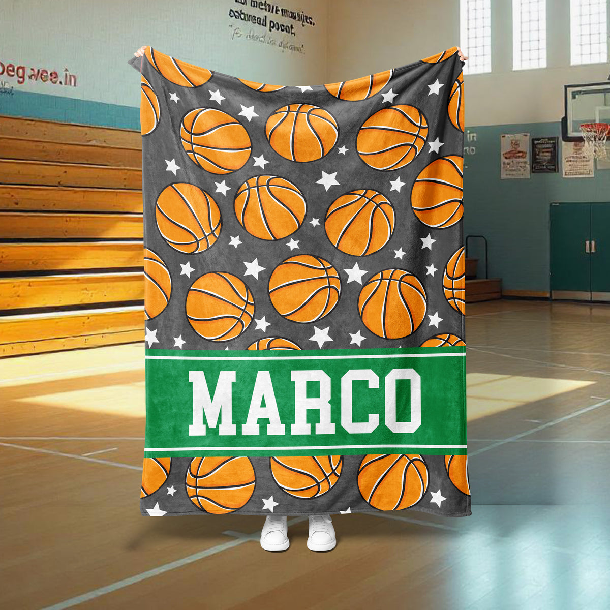 Allstar Basketball Custom Blanket (BSKBALL1005)