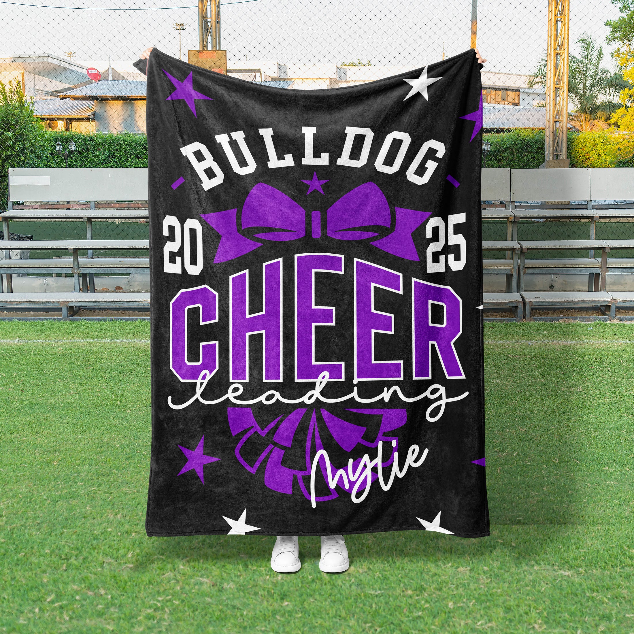 Star Cheerleading Custom Cheer Blanket (CHEER1003)