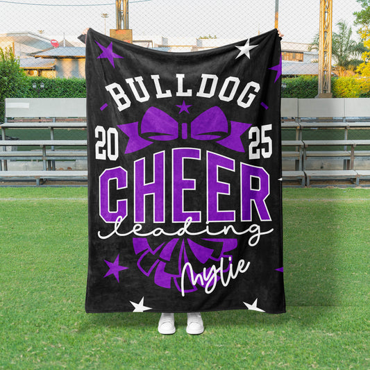 Star Cheerleading Custom Cheer Blanket (CHEER1003)
