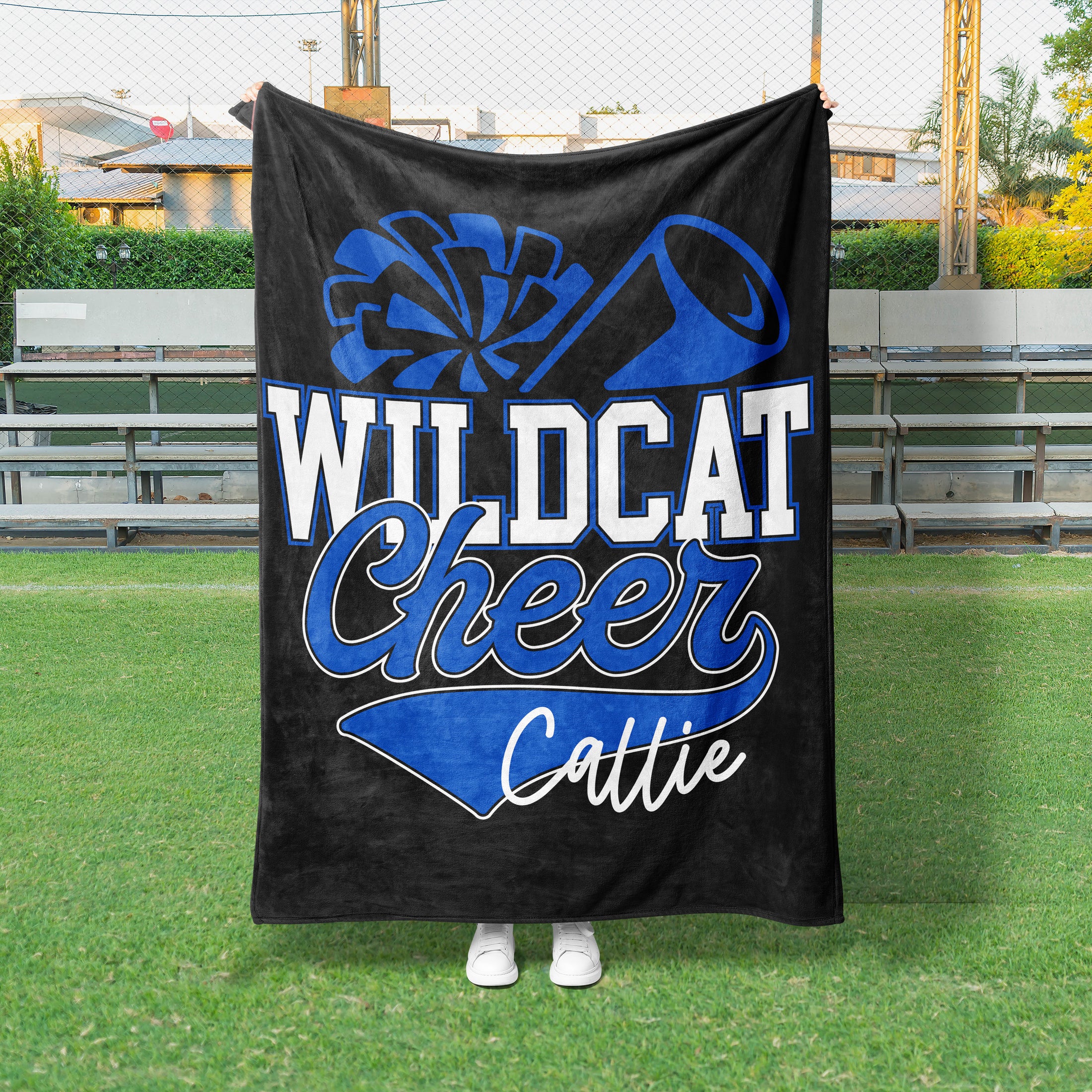 Mascot Cheer Custom Cheer Blanket (CHEER1004)