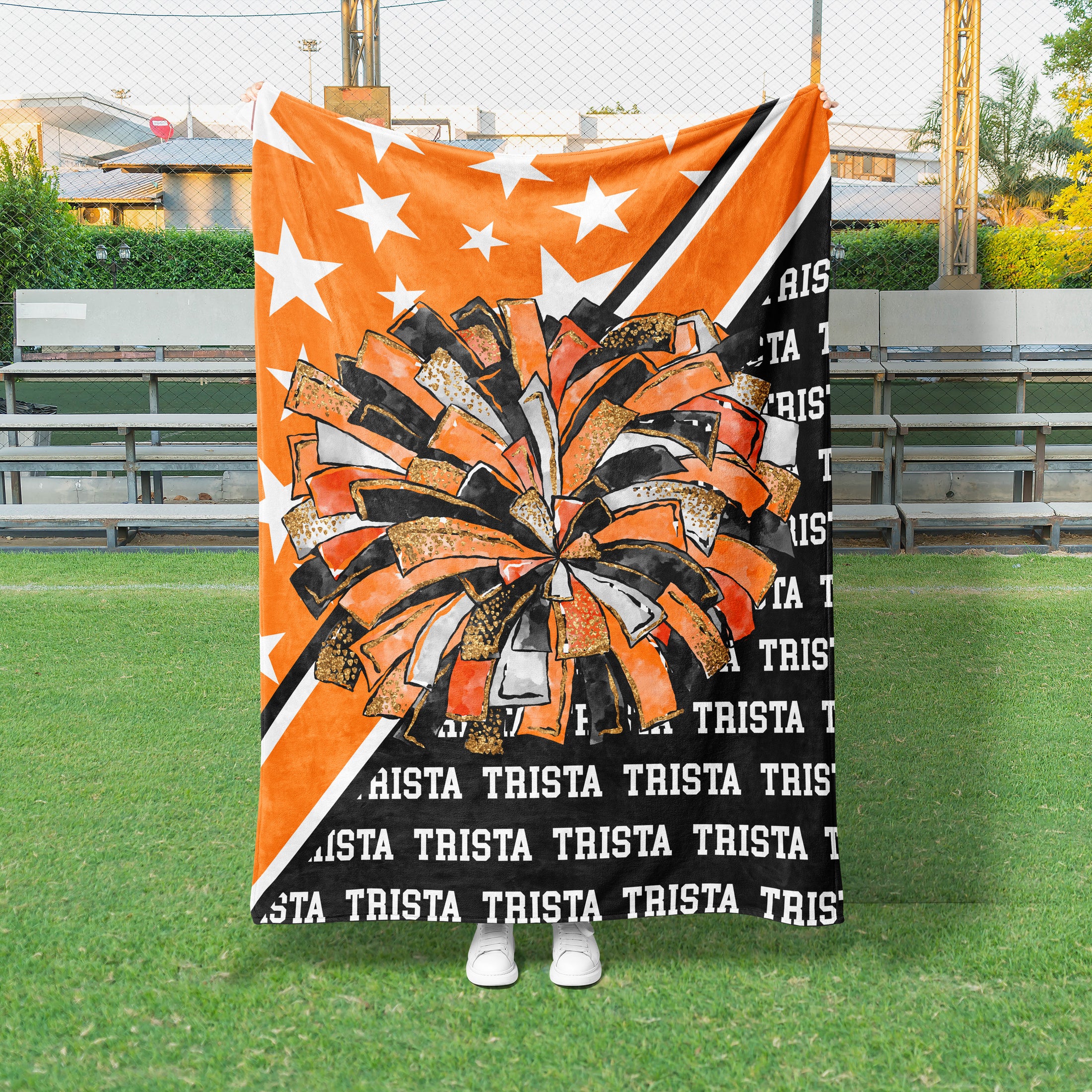 Cheer Action Custom Blanket (CHEER1011)