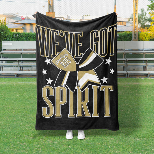 We've Got Spirit Custom Blanket (CHEER1014)