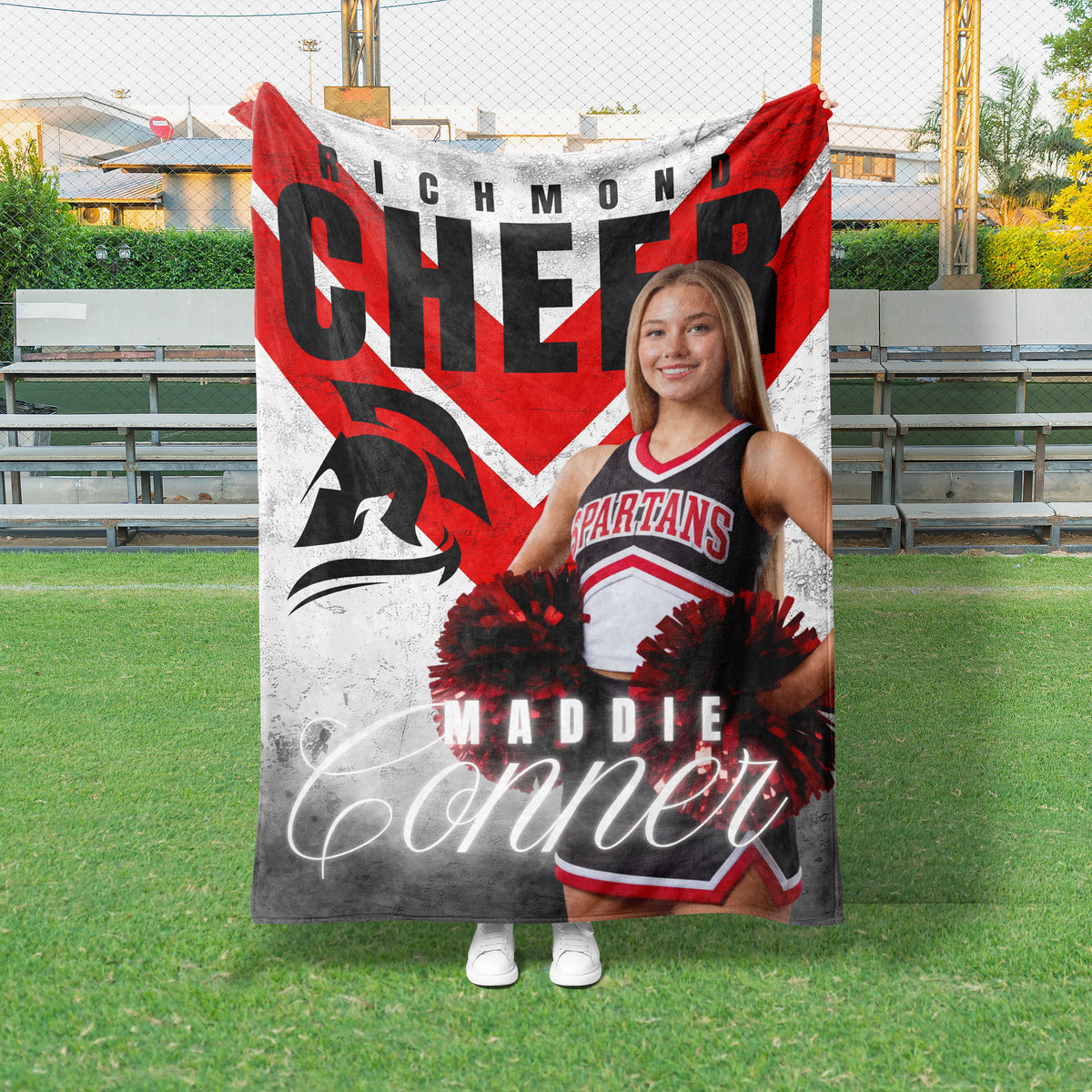 Diamond Cheer Custom Blanket (CHEER1018)