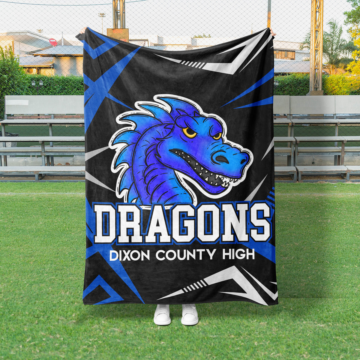 Abstract Boomerang Custom Spirit Blanket (GS1001)
