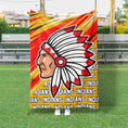 Load image into Gallery viewer, Abtract Mascot Repeat Custom Spirit Blanket (GS1005)
