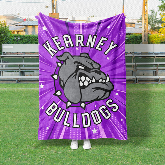 Starburst Mascot Custom Spirit Blanket (GS1009)
