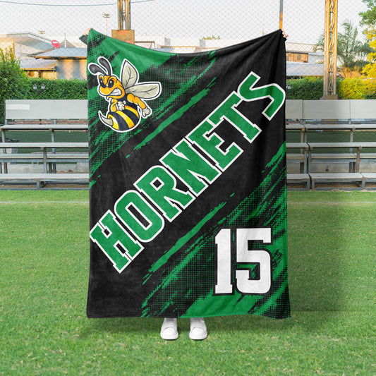 Halftone Split Custom Spirit Blanket (GS1010)