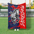 Load image into Gallery viewer, Mascot Splatter Split Custom Spirit Blanket (GS1013)
