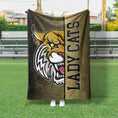 Load image into Gallery viewer, Ombre Mascot Split Custom Spirit Blanket (GS1015)
