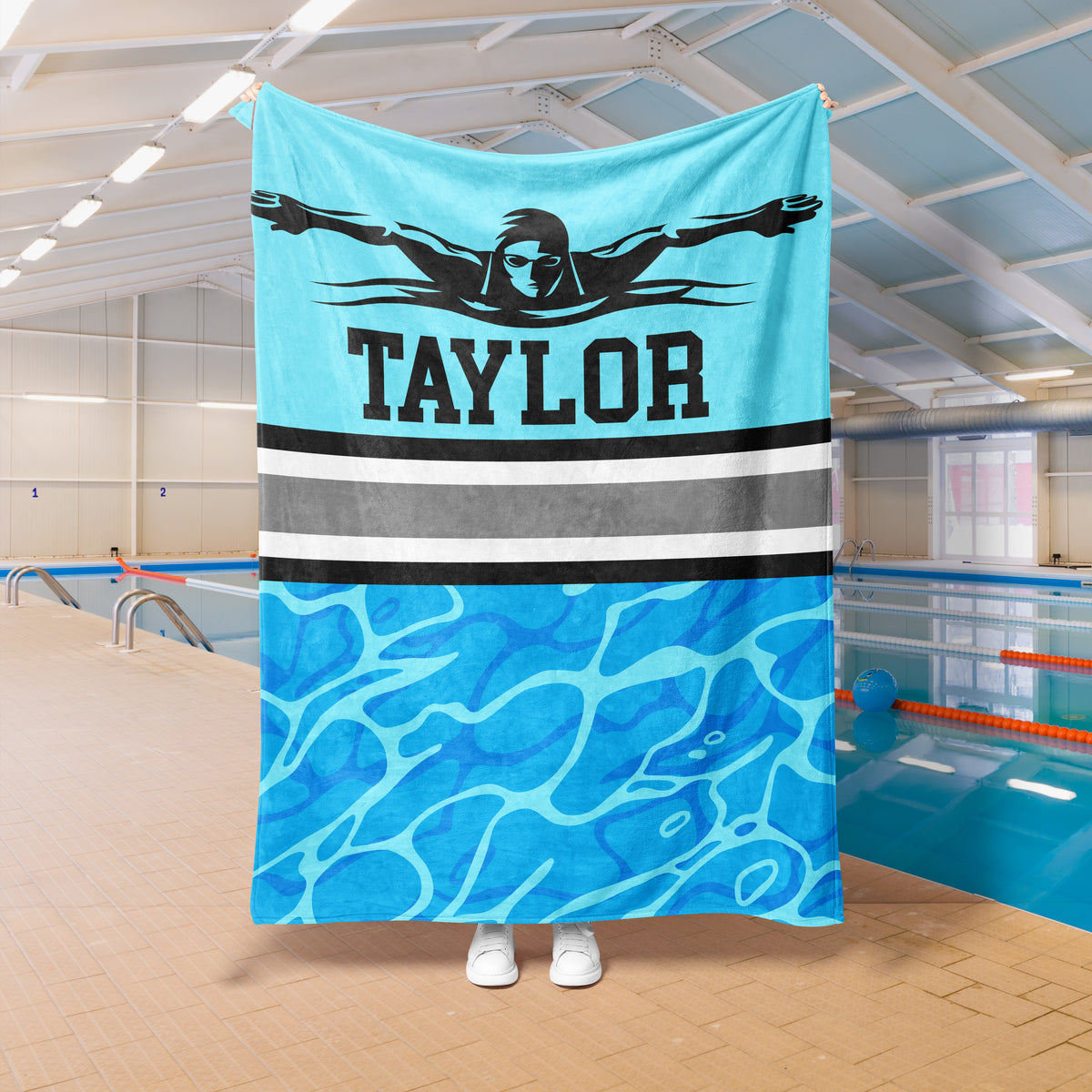 Swim Icon Custom Blanket (SWIM1001)