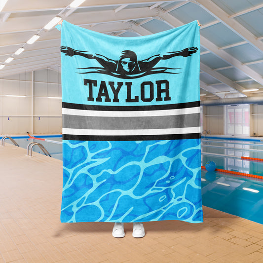 Swim Icon Custom Blanket (SWIM1001)