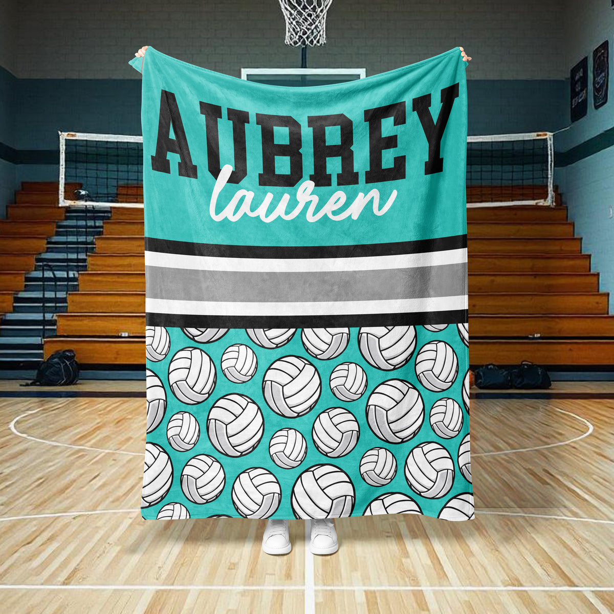 Volleyball Split Custom Blanket (VBALL1002)
