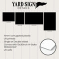 Load image into Gallery viewer, Custom Player Yard Sign (YS1005-Future Grit)
